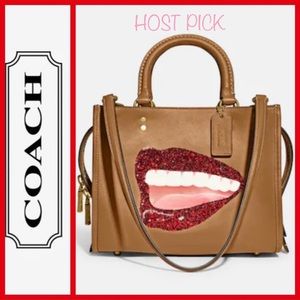 ❤️👄🪅NWT COACH X ROUGE 25 BAG